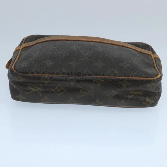 LOUIS VUITTON Monogram Compiegne 23 Clutch Bag M51847 LV Auth 106268 - Picture 7 of 16